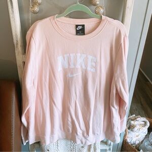 Nike Pullover Pink Sweatshirt Size 2X